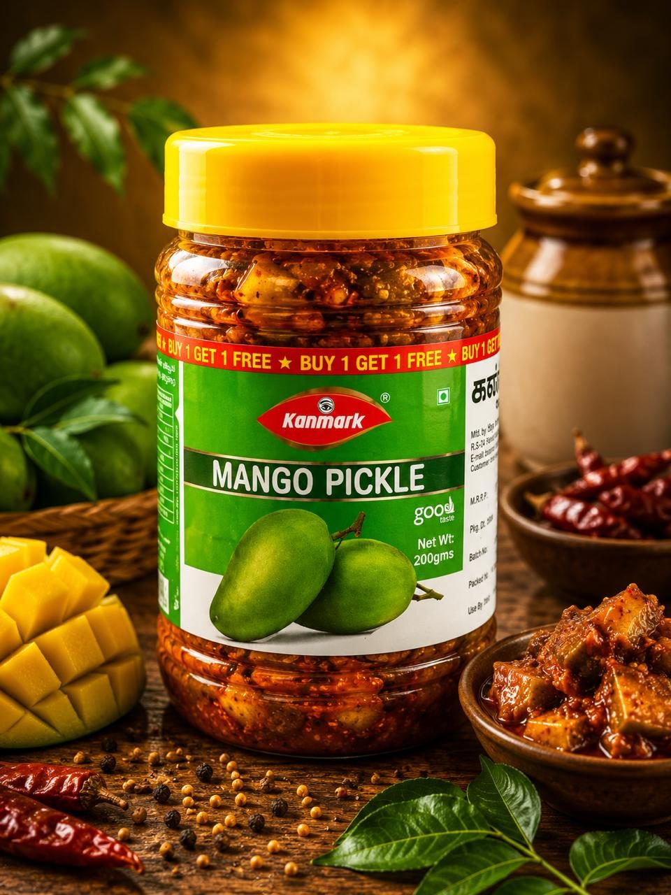 Mango Pickle 1+1 200g