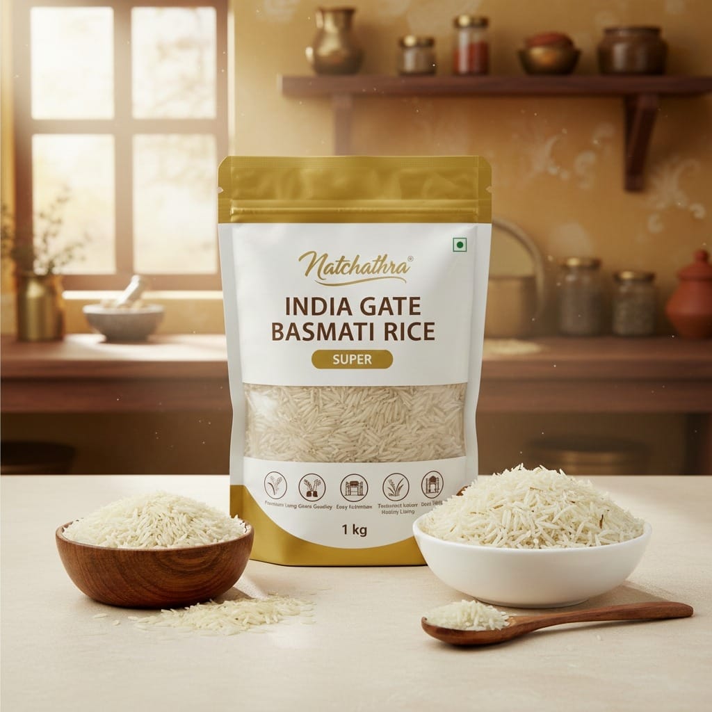India Gate Basmati Rice (Super) 1 kg