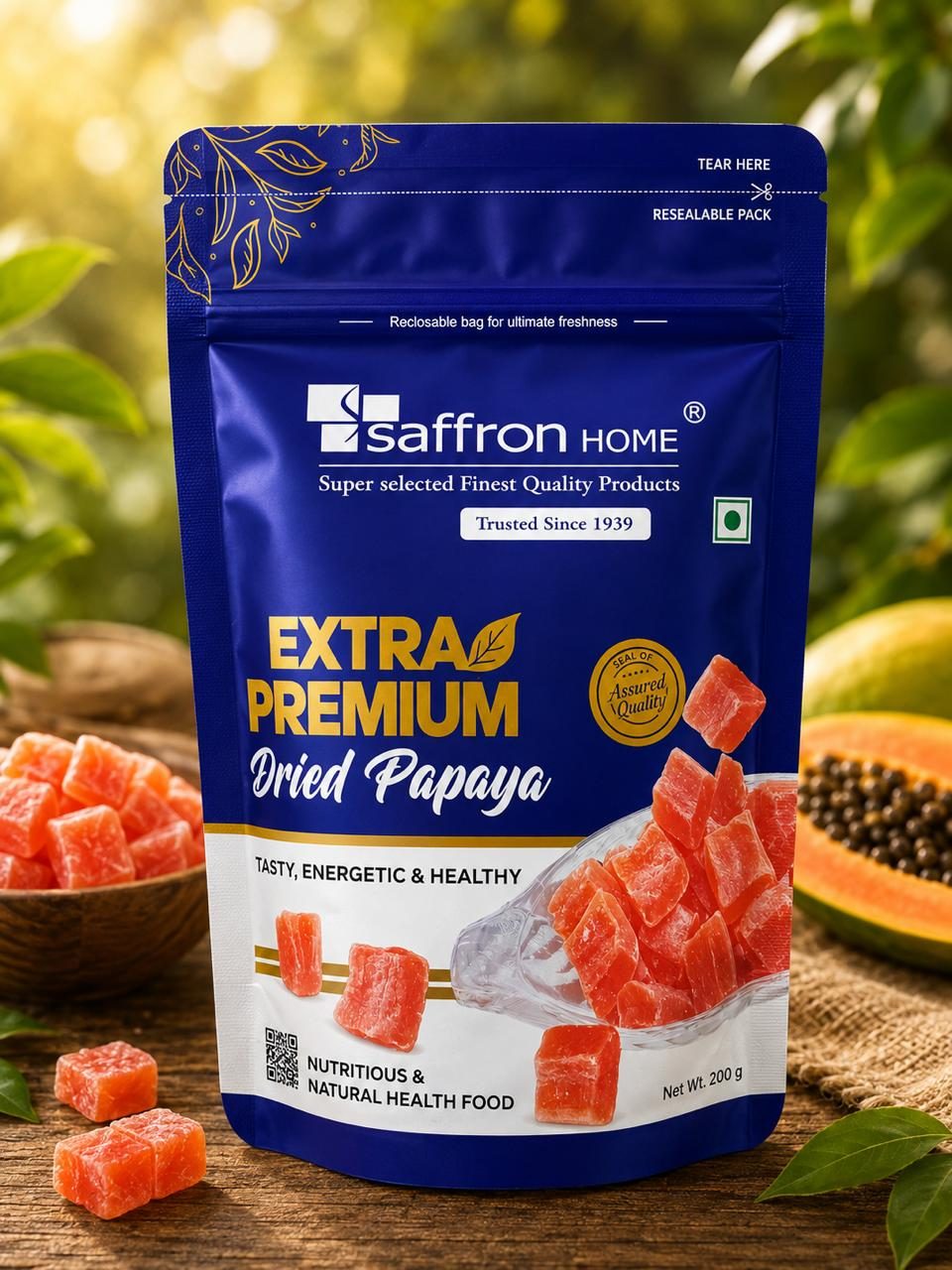 Dried Papaya 200g