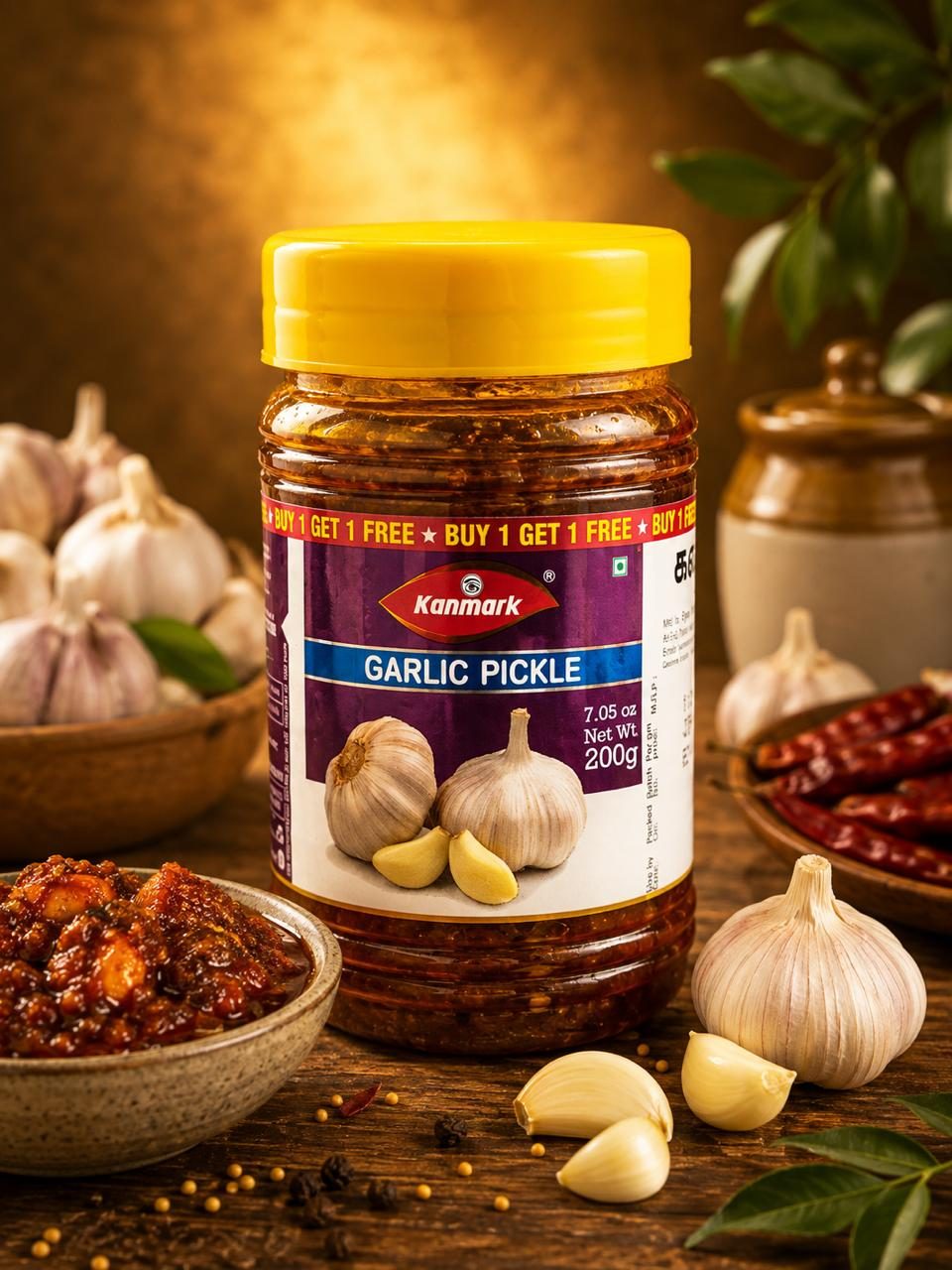 Garlic Pickle 1+1 200g